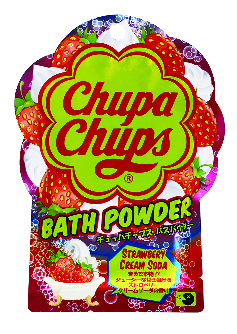 チュッパチャプスバスパウダーストロベリークリームソーダの香り