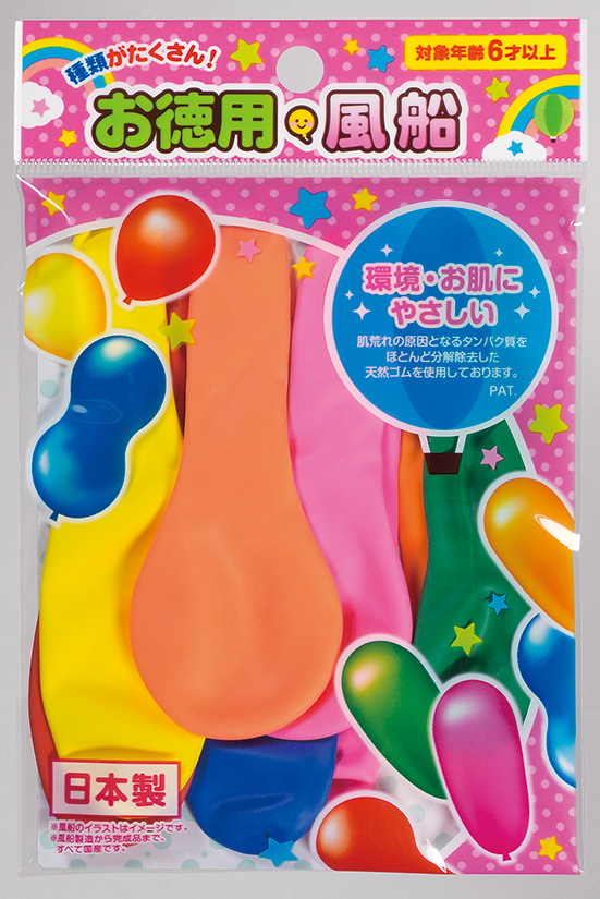 お徳用風船 | 株式会社 田中利数商店